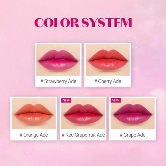 ETUDE Dear Darling Water Tint - Tint Vízbázisú Rúzs - 01 Strawberry Ade - 10g